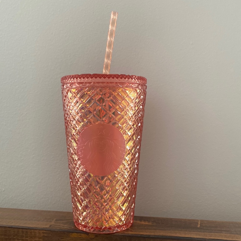 Starbucks pink tumblers